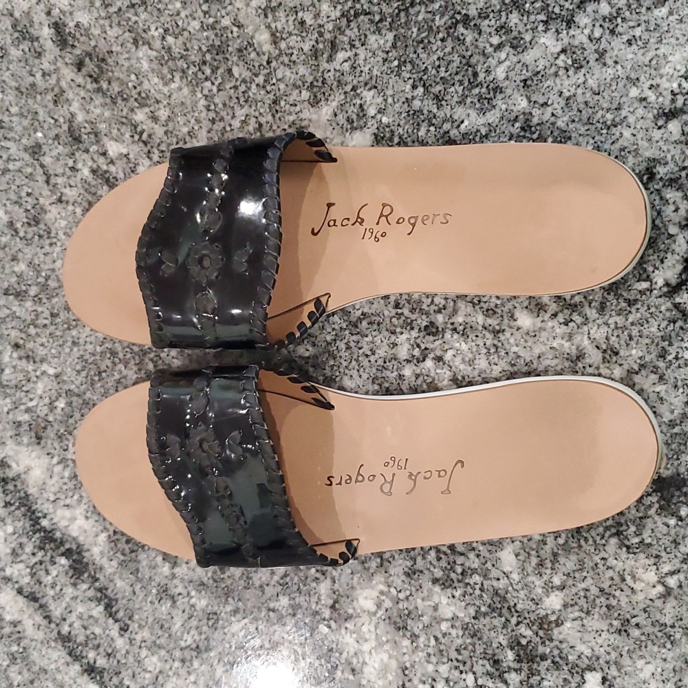 flat leather sandals